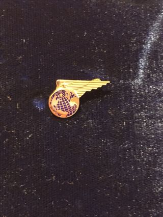 Vintage Pan Am Balfour 10k Gold Lapel Pin - In Balfour Box