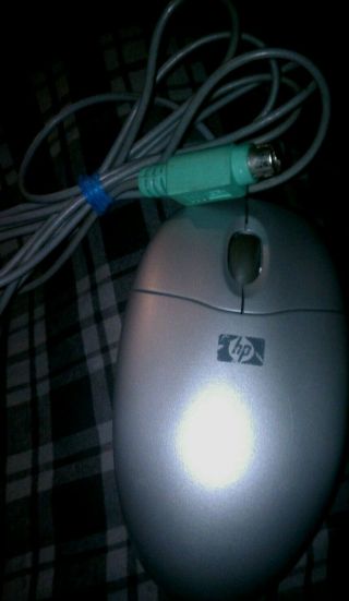 1 Great Shape - Vintage Hp Ps/2 Mouse 2 - Button Scroll Wheel Wired 5188 - 2467