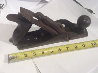 Antique Stanley No 10 1/2 Smooth Rabbet Plane Sweetheart