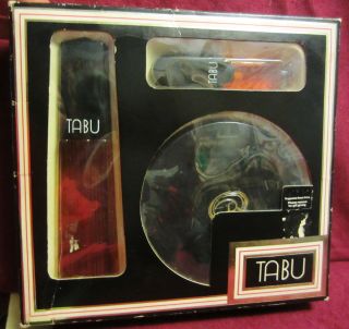 Vintage Tabu Dana Perfume Gift Set -