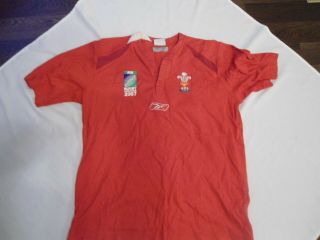 Vintage Wales 2007 Rugby World Cup Jersey Shirt Size Xl