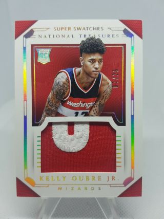 Kelly Oubre Jr 2015 - 16 National Treasures Swatches Rookie Jersey /25