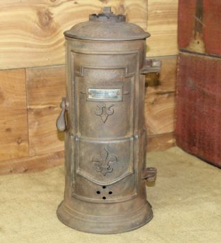 Antique Cast Iron Copper Coil Water Heater Goldberg Plumbing Kansas City 20