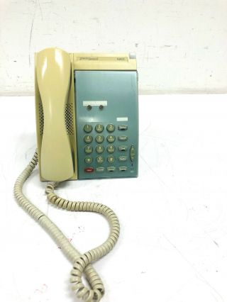 Vintage Nec Dterm Series E 2 - Line Digital Desk Phone White Dtp - 2dt - 1 Movie Prop