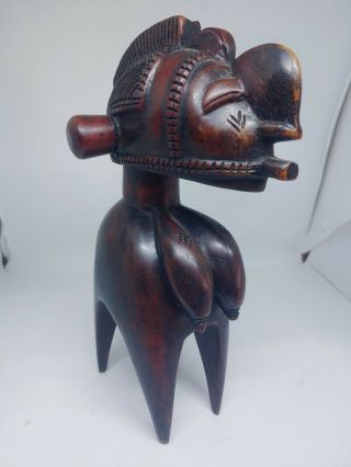 Old African Wood Tribal Baga Nimba Head 9 "