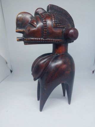 Old African Wood Tribal Baga Nimba head 9 