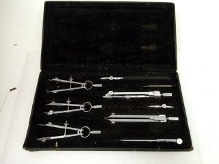 Jakar Drawing Instruments Vintage Technical Drawing Set Compasses 893
