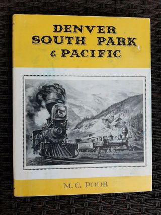 Denver South Park And Pacific M.  C.  Poor Signed 1 Of 1000 All Papers 1949