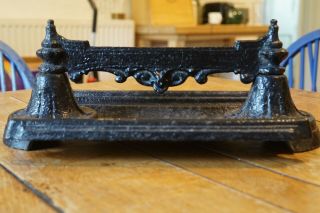 Antique Cast Iron Freestanding Boot Scraper Victorian Country House