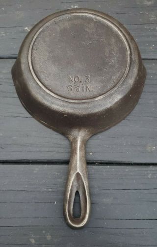 Vintage Cast Iron 6 5/8 