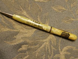 Vtg Union Pacific Railroad Engineer Pencil 49 Years Of Service H.  M.  Ziegler Club