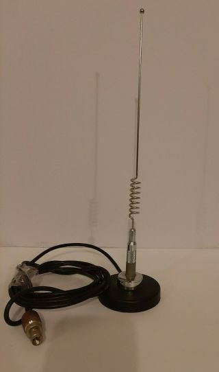 Vintage Cb Radio Antenna With Magnet Base