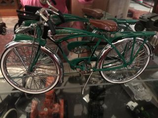 Xonex Schwinn Green Phantom 1:6 Die Cast Balloon Tire Bicycle