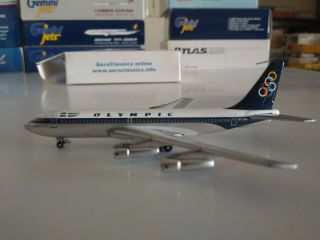 Aeroclassics Olympic Airways Boeing 720b 1:400 Sx - Dbg Rare