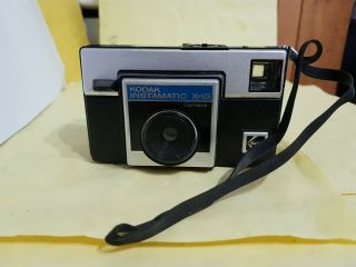 Vintage 1970s Canadian Kodak Instamatic X - 15 126 Film W Strap Shutter L@@k