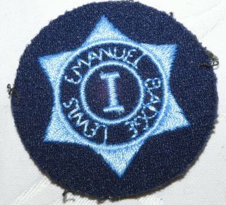Vintage Jewish Lads Brigade Lewis Emanuel Award Merit Proficiency Patch Badge