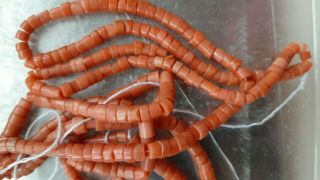 Natural Coral Beads Antique Сoral Undyed,  26,  6 Grams