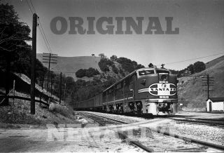 Orig 1949 Negative - Atchison Topeka Santa Fe At&sf Alco Pa California Railroad