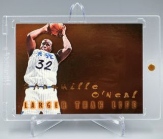 1996 - 97 Skybox Premium Larger Than Life Shaquille O 
