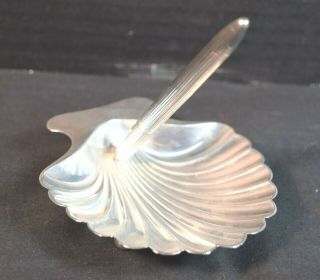 Tiffany Sterling Silver Pen And Shell Tray Desk Set