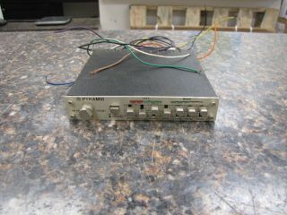 Vintage Pyramid Car Audio Stereo Equalizer Amplifier Fader
