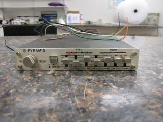 Vintage Pyramid Car Audio Stereo Equalizer Amplifier Fader 2