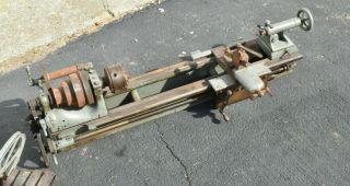 Antique Metal Lathe: W.  C.  Young & Co.  - Machinist Tool - Local Pick Up 17003