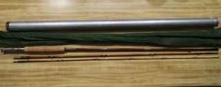 Fe Thomas Special Browntone Bamboo Fly Rod 8 