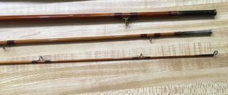 FE Thomas Special Browntone Bamboo Fly Rod 8 ' 9 