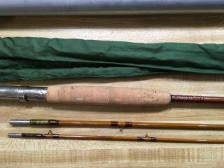 FE Thomas Special Browntone Bamboo Fly Rod 8 ' 9 