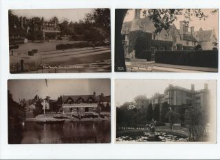 12 Vintage Postcards Oxfordhire - (all Scanned)