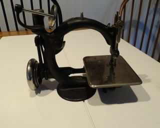 Antique 1894 Willcox & Gibbs Chain Stitch Sewing Machine Head 2