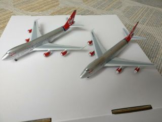 Aeroclassics Your Craftsman 1:400 Virgin 747 747 - 200 Twin Set G - Vibe Tf - Atn