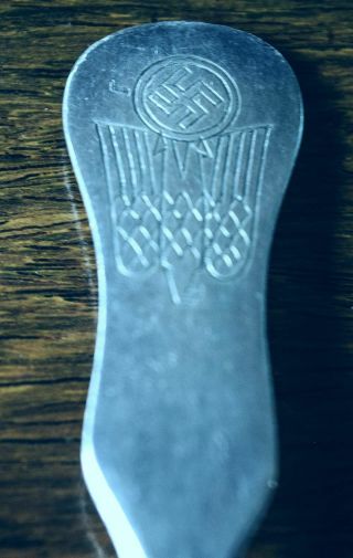 German Or Austrian Silver Spoon
