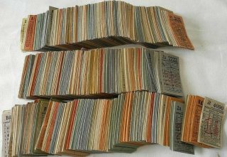 Bus Tickets: About 1000 London Transport " Geographicals " - 1940 