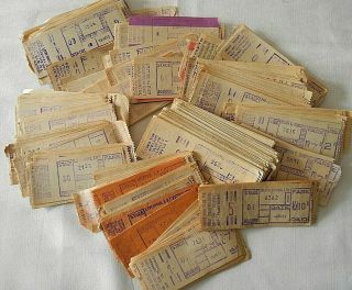 Bus Tickets: 500 Provincial " T.  I.  M.  " Tickets,  Mostly Northern England,  1940/50 