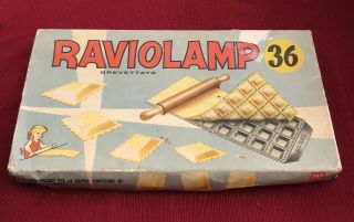 Vintage Brevettato Raviolamp 36 Made In Italy