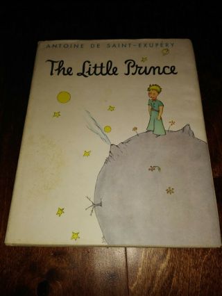 The Little Prince Vintage Hardback Book With Dust Jacket Antoine De.