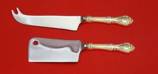 King Edward By Gorham Sterling Silver Cheese Server Serving Set 2pc Hhws Custom