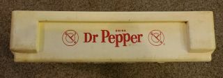 Vintage Plastic Dr.  Pepper Soda Carrier Caddy Box Crate