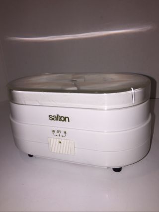 Salton Jewelry Spa Professional Fine Cleaning Vintage Ultrasonic Cleaner 89 3