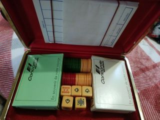 Vintage Concorde Air France Playing Cards X2 Plus Small Bridge/poker Dice Set