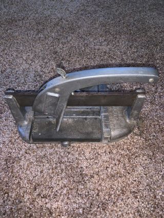 Vintage Superior Tile Cutter Made In Usa No.  00