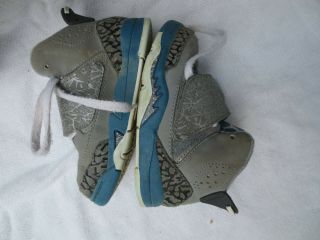 Nike Air Jordan Son Of Mars TD Stealth Blue Cement 7C 512244 037 III OG Vtg 3 3