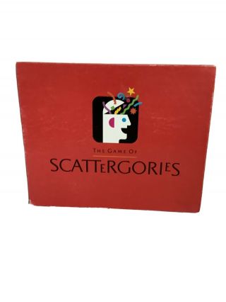 Vintage ‘88 The Game Of Scattergories By Milton Bradley - Great Group/party Game