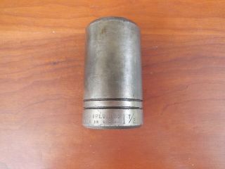 Vintage Plomb Tools 3/4 Drive,  1 - 1/2 " Socket,  12 Point,  Bare Steel (war Era ?)