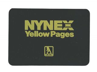 Vintage Nynex Telephone Utilities Usa Company Yellow Pages Pocket Address Book