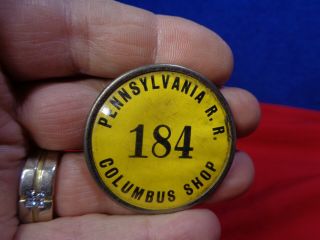 Vintage Prr Pennsylvania Railroad Employee Badge Pin 20