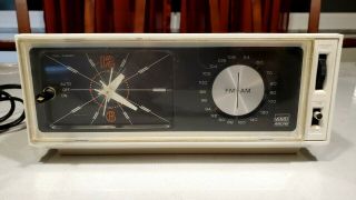 Vintage Montgomery Ward Airline Fm/am Alarm Clock Radio Model Gen - 1900a
