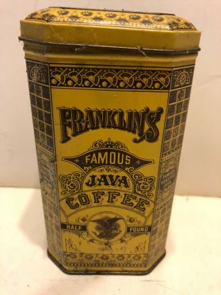 Vintage Tin Franklin 
